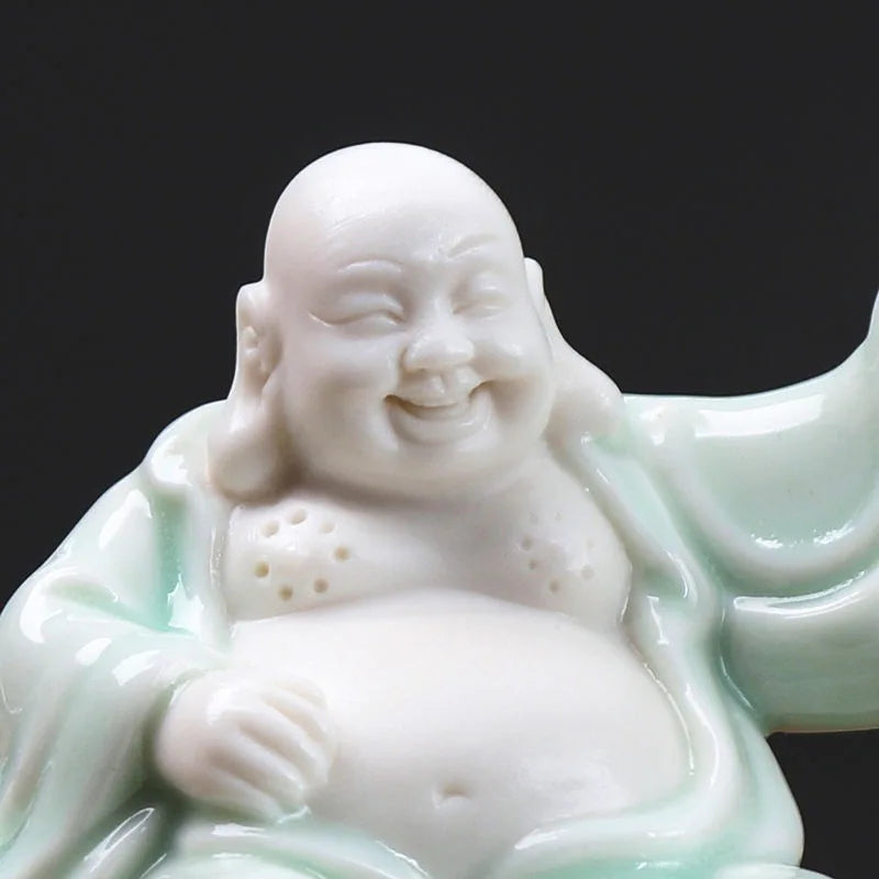 Ceramic Laughing Buddha