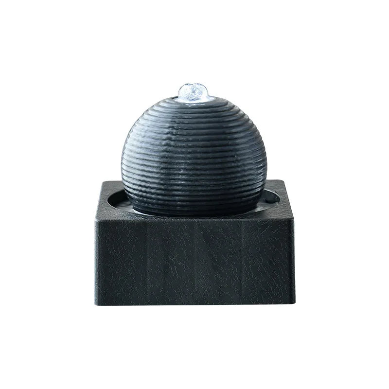 Ball Water Fountain With LED Light