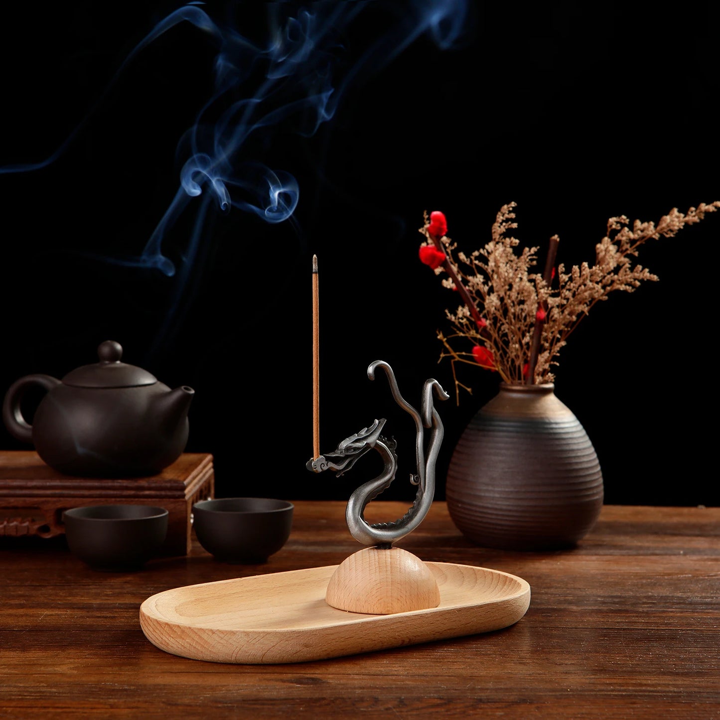 Chinese Dragon Incense Holder