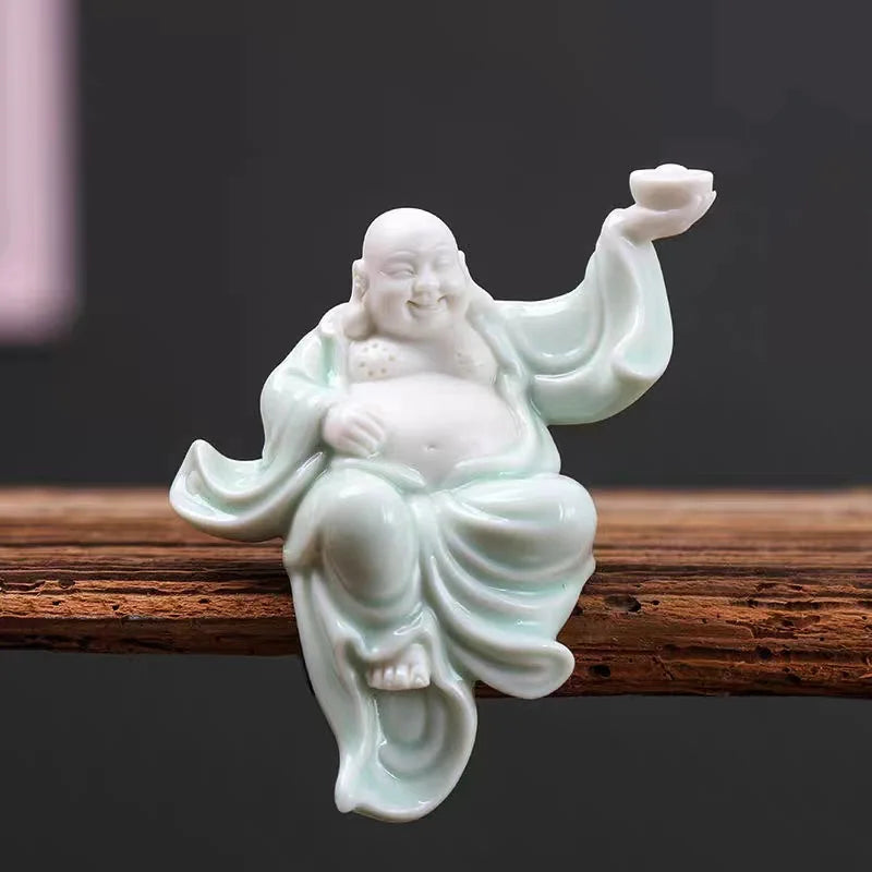 Ceramic Laughing Buddha