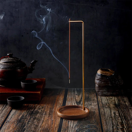 Brass Reversed Incense Holder