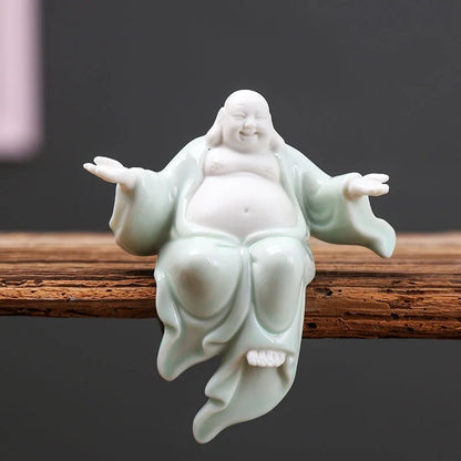 Ceramic Laughing Buddha